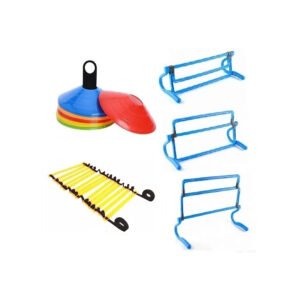 KIT DE ENTRENAMIENTO/3 VALLAS+1 ESCALERILLA +10 CONOS