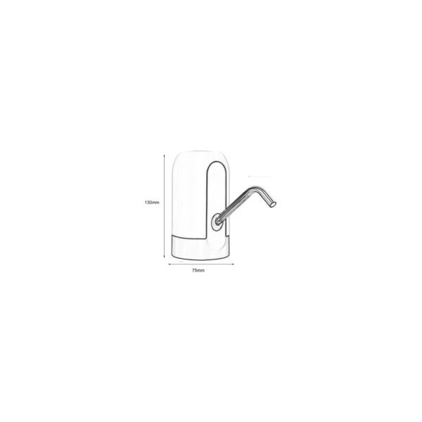 BOMBA DISPENSADOR DE AGUA ELÉCTRICO CON CARGA USB - Imagen 6