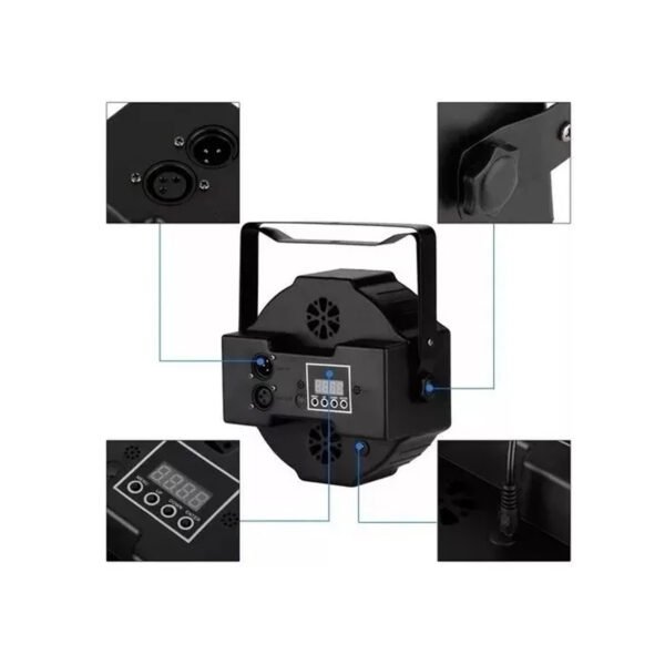 FOCO PAR 18 LED RGB 18X1W - Imagen 4