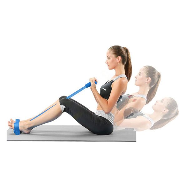 BANDA TUBO ELÁSTICO FLEX FITNESS PEDAL MANILLA CUERPO BRAZOS - Imagen 8