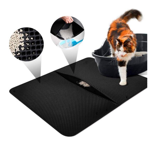 CAT IT-ALFOMBRA SALIDA ARENERO 60X90/GATOS - Imagen 3