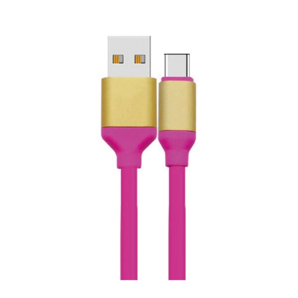 CABLE TIPO C PARA CELULARES PINK