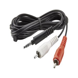 CABLE PLUG 3,5MM A RCA DE 3 METROS