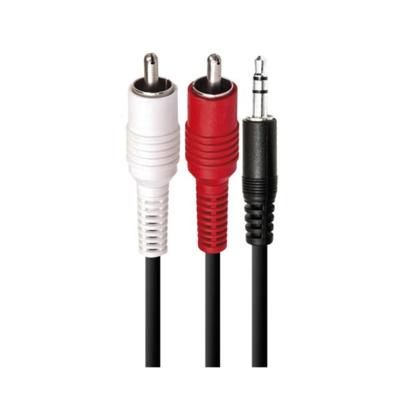 CABLE PLUG 3,5MM A RCA DE 3 METROS - Imagen 2