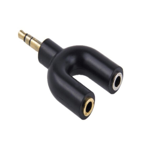 ADAPTADOR JACK 3,5MM MACHO A 2 JACK 3,5 HEMBRA - Imagen 2