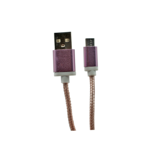 CABLE USB A MICRO USB 2. PINK - Imagen 5