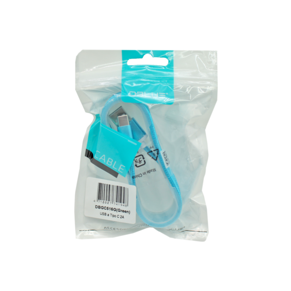 CABLE TIPO C PARA CELULARES GREEN - Imagen 2