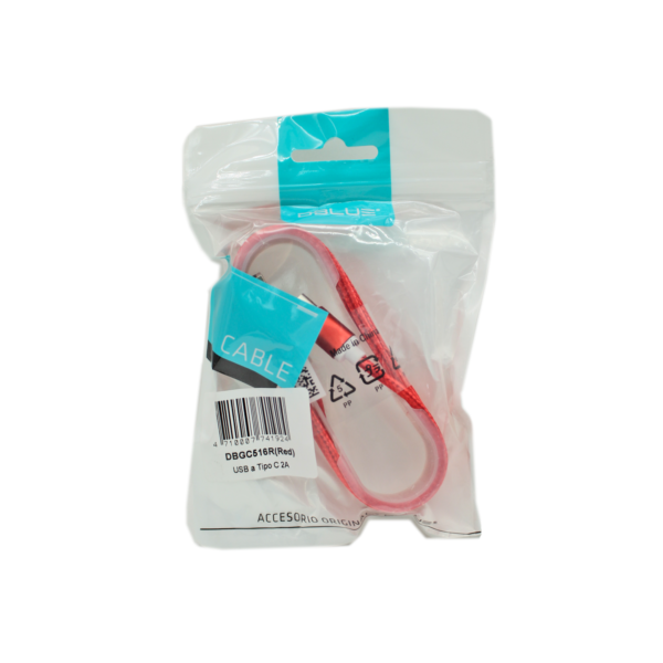 CABLE TIPO C PARA CELULARES RED - Imagen 2
