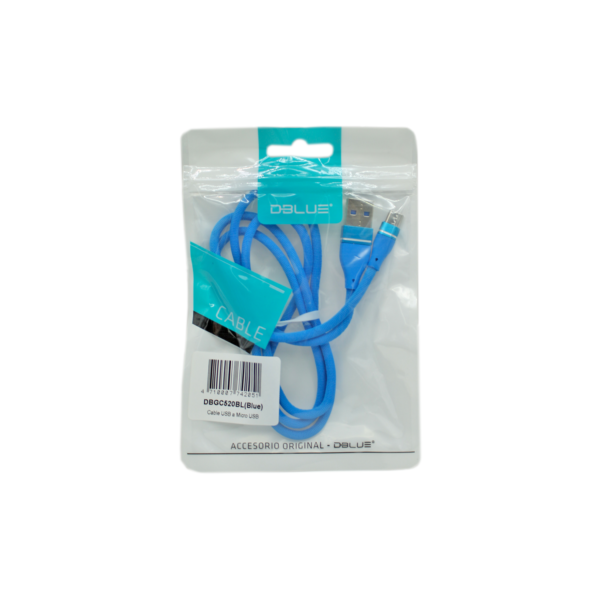 CABLE USB A MICRO USB 2. BLUE - Imagen 4