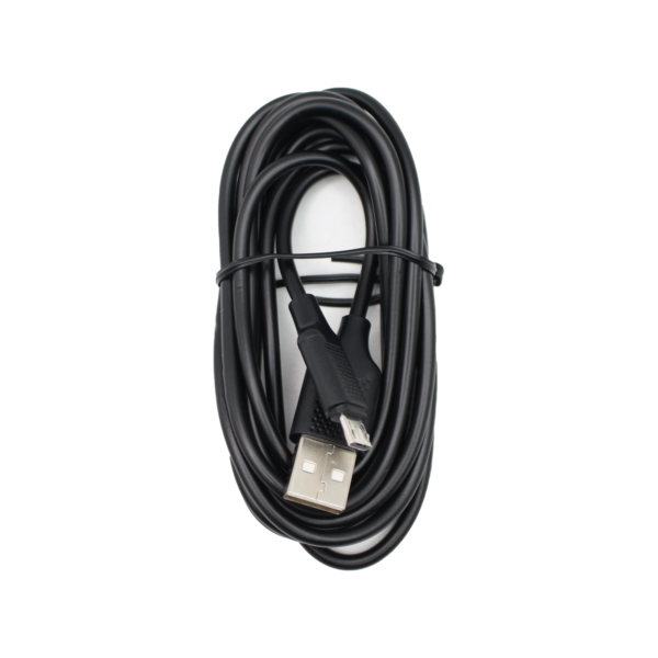 CABLE 2 METROS USB A MICRO USB 2.0. BLACK - Imagen 2