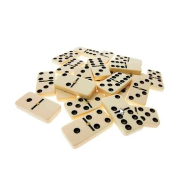 DOMINO EN CAJA DE PLASTICO ENGOMADA CON BROCHE, 28 PIEZAS, IDEAL PARA FAMILIA.40*20*6MM - Imagen 4
