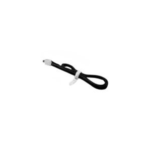 CABLE USB PLANO PARA IPHONE 5 /IPAD BLACK