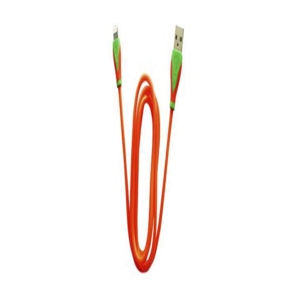 CABLE USB A LIGHTNING 100 CM APP. NEON ORANGE - Imagen 5