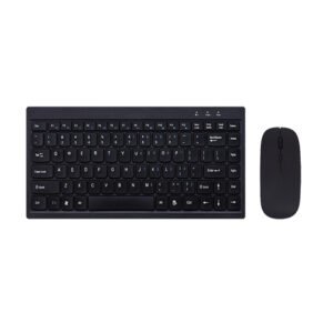 Teclados Y MOUSE INALAMBRICO  2.4GHZ USB BLACK