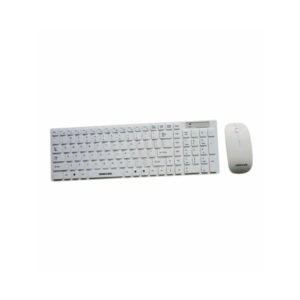 Teclados Y MOUSE INALAMBRICO 2.4GHZ USB WHITE
