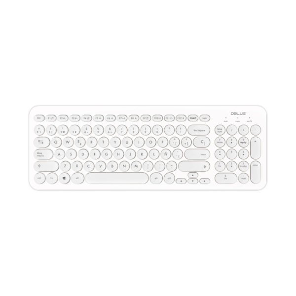 Teclados ULTRA DELGADO PARA PC. WHITE