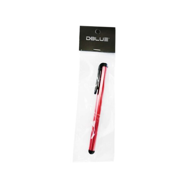 LAPIZ TACTIL UNIVERSAL, COMPACTO, LIGERO Y ELEGANTE, CON CUERPO DE ACERO INOXIDABLE. RED - Imagen 2