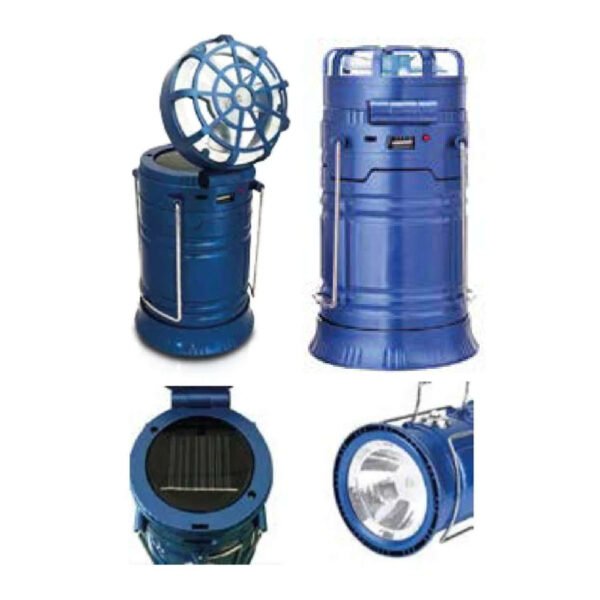 LAMPARA LED DE CAMPING CON VENTILADOR Y CONECTOR DE CARGA - Imagen 2