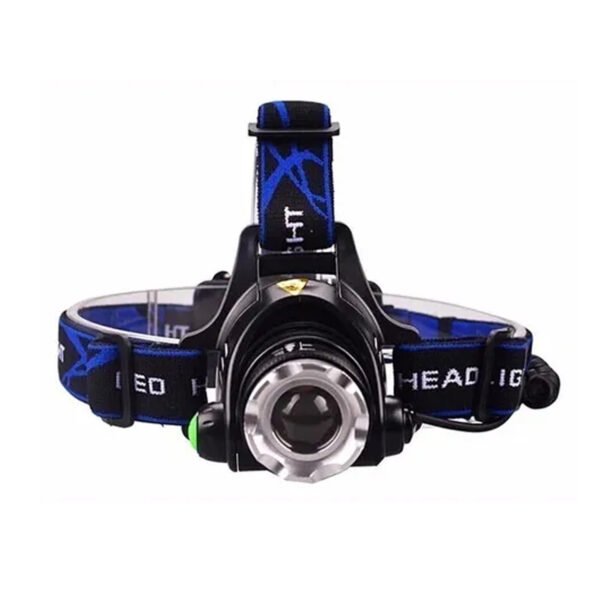 LINTERNA LED DE MINERO RECARGABLE, CAZA, TREKKING, CAMPING