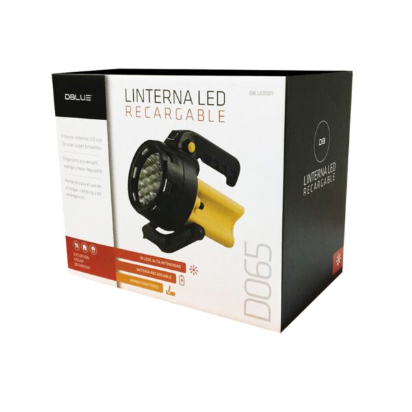 LINTERNA LED BUSCA CAMINO. YELLOW - Imagen 5
