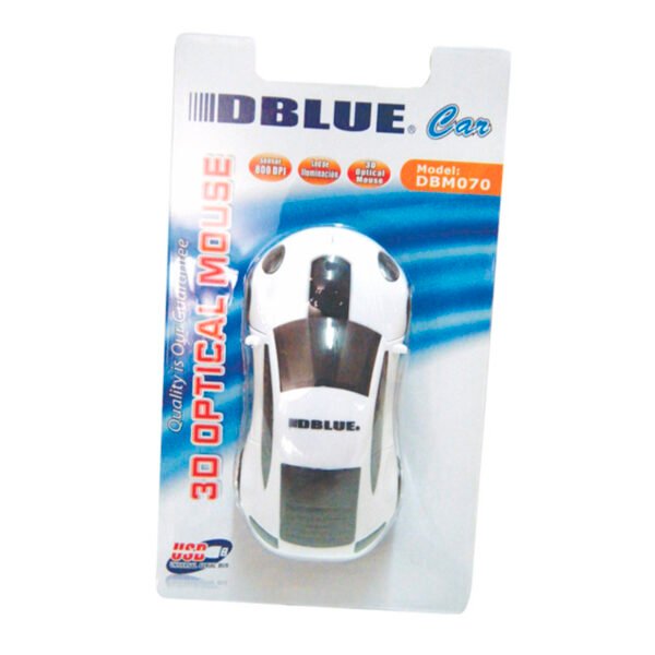 Mouse AUTO USB 800DPI SILVER - Imagen 2