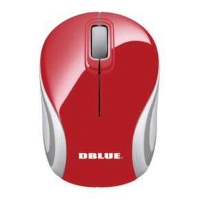 Mouse CON CABLE  800DPI USB - WHITE/RED
