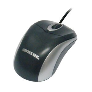 Mouse CABLE RETRACTIL 800DPI USB - BLUE/WHITE