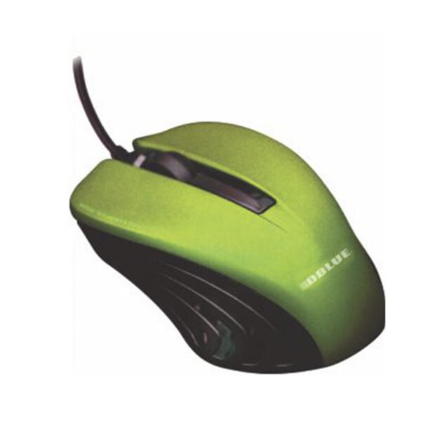 Mouse CON CABLE  800DPI USB -  GREEN/BLACK