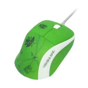 Mouse CON CABLE 800DPI USB - GREEN/WHITE