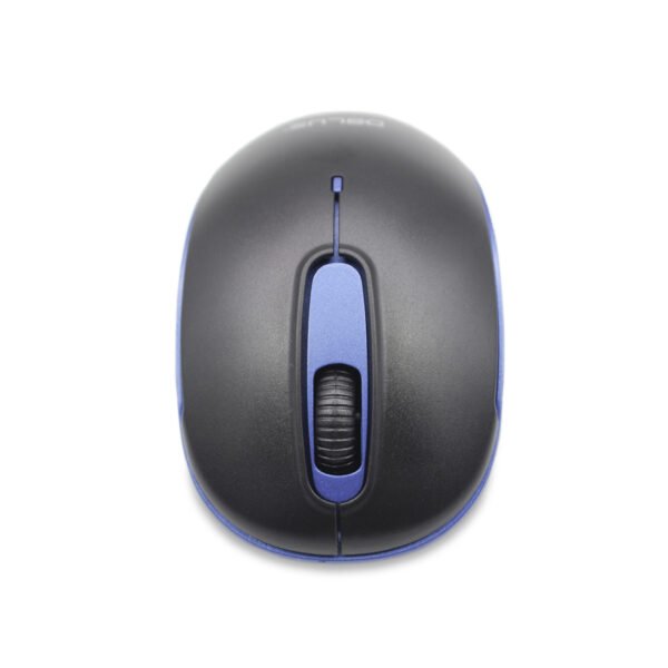 MOUSE OPTICO 3D, 1000 DPI, 2.4 GHZ, HASTA 10 MTS, DISEÑO ERGONOMICO, AHORRO DE BATERIA. BLUE - Imagen 2
