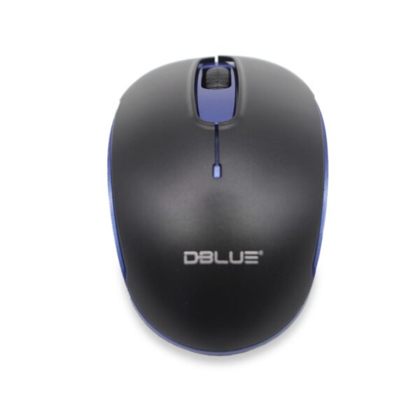 MOUSE OPTICO 3D, 1000 DPI, 2.4 GHZ, HASTA 10 MTS, DISEÑO ERGONOMICO, AHORRO DE BATERIA. BLUE - Imagen 3