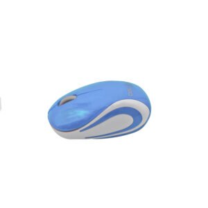 MOUSE INALAMBRICO DBLUE 2.4 GHZ, 1200 DPI, FUNCION AUTO-SLEEP, COMPATIBLE CON TODOS LOS SISTEMAS OPERATIVOS. WHITE/BLUE