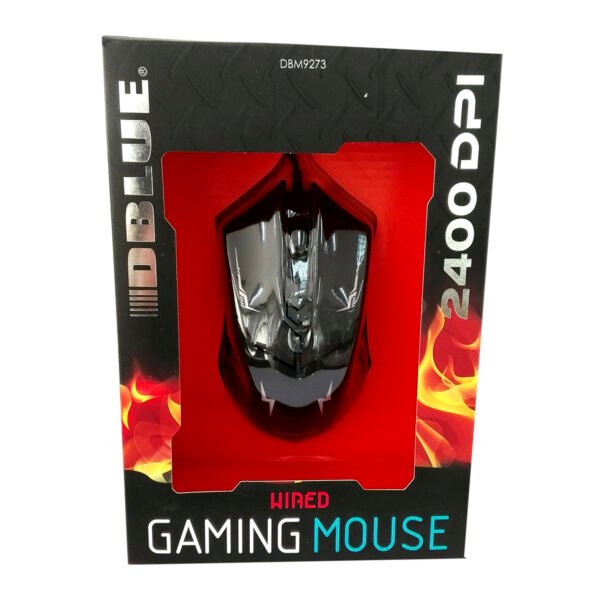 Mouse GAMING 6DWIRED 800-1200-1600-2400 DPI - Imagen 2