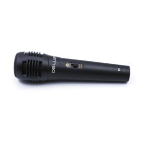 MICROFONO UNIDIRECCIONAL DINAMICO DBLUE, CABLE 3M, CONECTOR 6.3MM, COMPATIBLE CON VARIOS EQUIPOS.