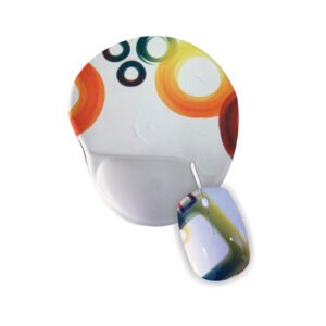 PACK MOUSE PAD Y MOUSE CON APOYA MUÑECAS - DISEÑO