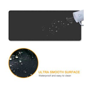 MOUSEPAD GRAFFITI DBLUE 900X400X2MM, SUPERFICIE SUAVE, ALTA ELASTICIDAD, GOMA ANTIDESLIZANTE, RESISTENTE A LIQUIDOS.
