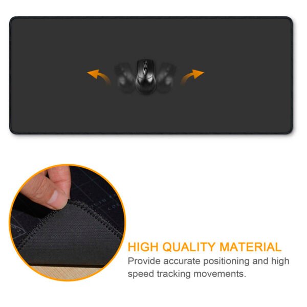 MOUSEPAD GRAFFITI DBLUE 900X400X2MM, SUPERFICIE SUAVE, ALTA ELASTICIDAD, GOMA ANTIDESLIZANTE, RESISTENTE A LIQUIDOS. - Imagen 3