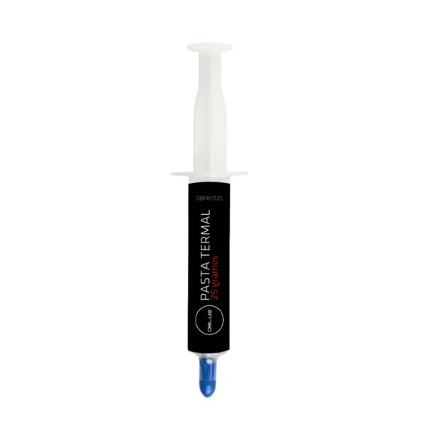 PASTA TERMICA DISIPADORA DBLUE, ALTA CONDUCTIVIDAD, 5G, FACIL APLICACION, DISPENSADOR CON TAPA.