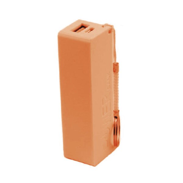 BATERIA PORTABLE DE 2400MAH PARA CELULARES/MP4/GPS COLOR ORANGE