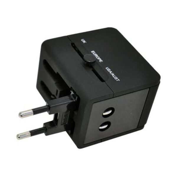 ADAPTADOR DE VIAJE DBLUE CON USB Y DIVERSOS TIPOS DE CONECTORES - Imagen 2