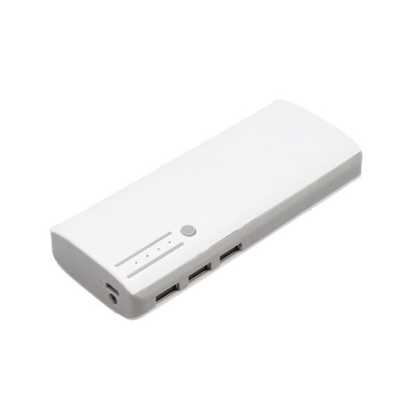 BATERIA PORTABLE DE 15000MAH PARA CELULARES/MP4/GPS COLOR WHITE - Imagen 3