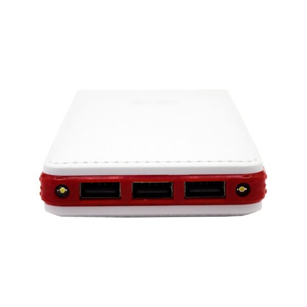 BATERIA PORTABLE DE 17000MAH PARA CELULARES/MP4/GPS COLOR RED - Imagen 3