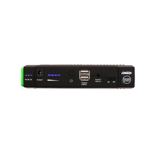 PARTIDOR AUTO JUMP STARTER BATERIA RESPALDO USB 12V 15000MAH - Imagen 2