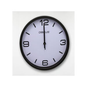RELOJ MURAL DECORATIVO 30 CM - BLACK