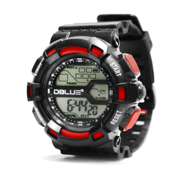 RELOJ DIGITAL DBLUE DEPORTIVO.. RED