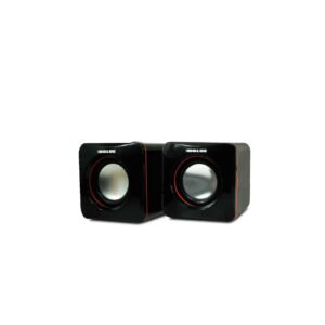 ALTAVOZ PORTATIL DOBLE DBLUE, USB 2.0, PLUG AND PLAY, COMPATIBLE 3.5MM, CONTROL DE VOLUMEN, ALIMENTACION 5V DC.