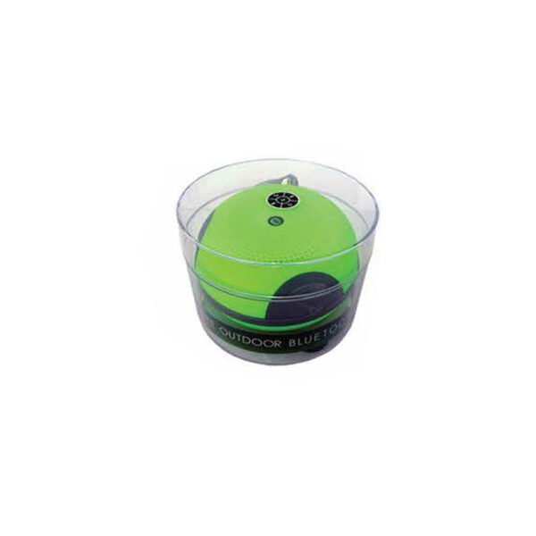 MINI PARLANTE BLUETOOTH OUTDOOR DBLUE CON ENTRADA SD/ RADIO FM. GREEN