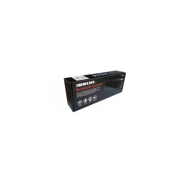 PARLANTE PORTATIL BLUETOOTH DBLUE CON ENTRADA SD/USB/ .BLACK - Imagen 2
