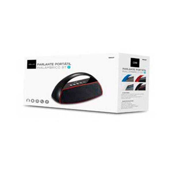 PARLANTE PORTABLE DBLUE CON BLUETOOTH /USB/SD/FM RADIO/AUX/ BLACK - Imagen 2