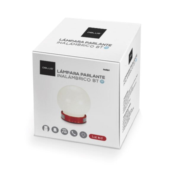 LAMPARA PARLANTE CON LUZ . BLUETOOTH /USB/SD/FM RADIO/. - Imagen 2